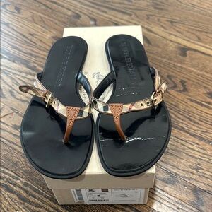 Burberry Flip Flops